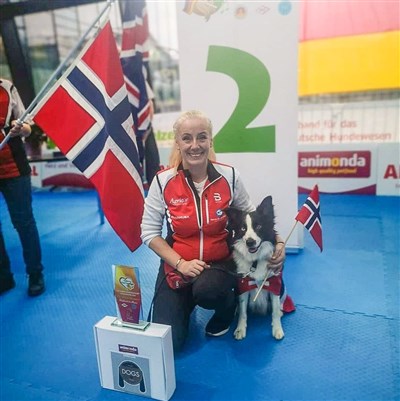 Jessica Karlgren og Storm sølv i VM 2019